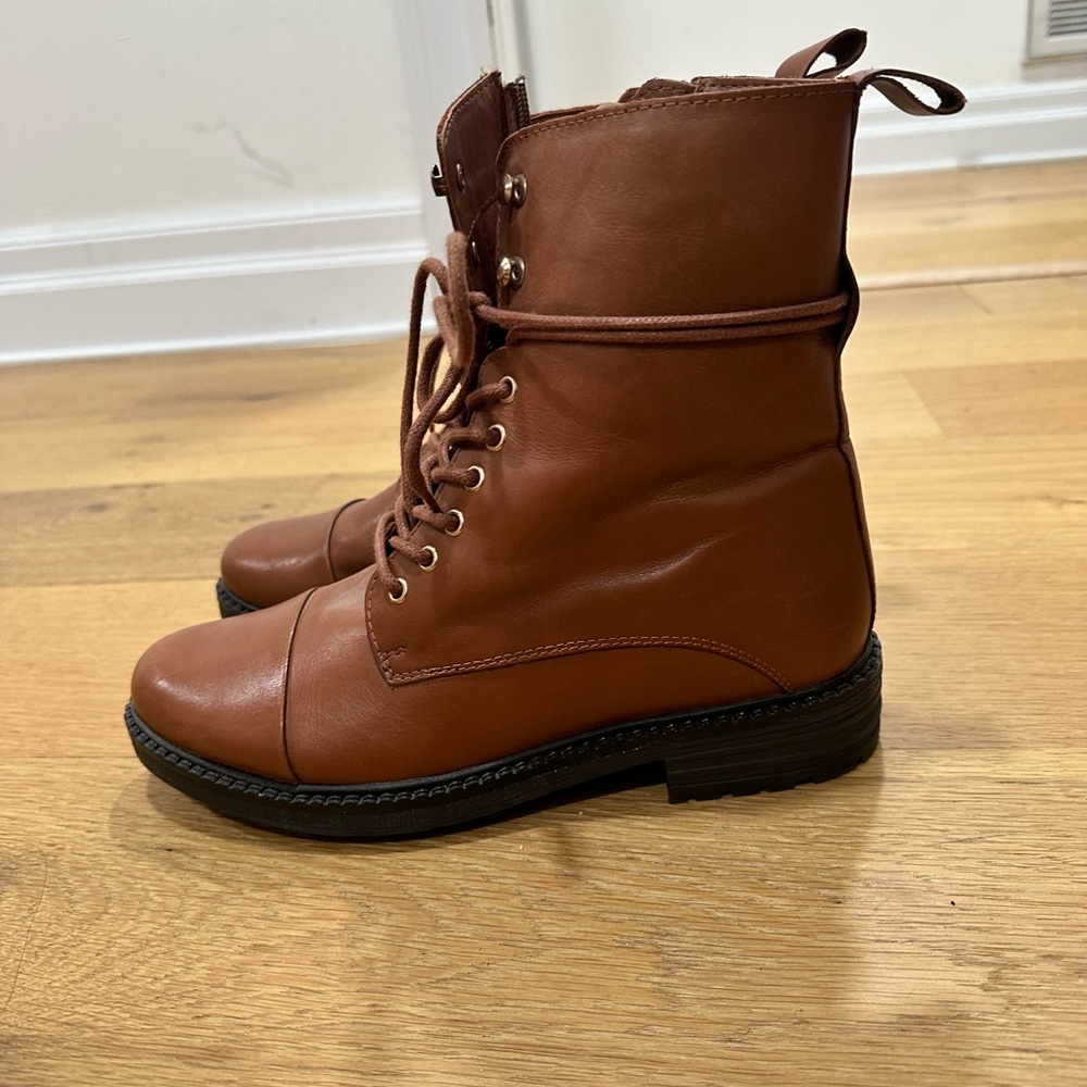 Brand new Steve Madden combat boots